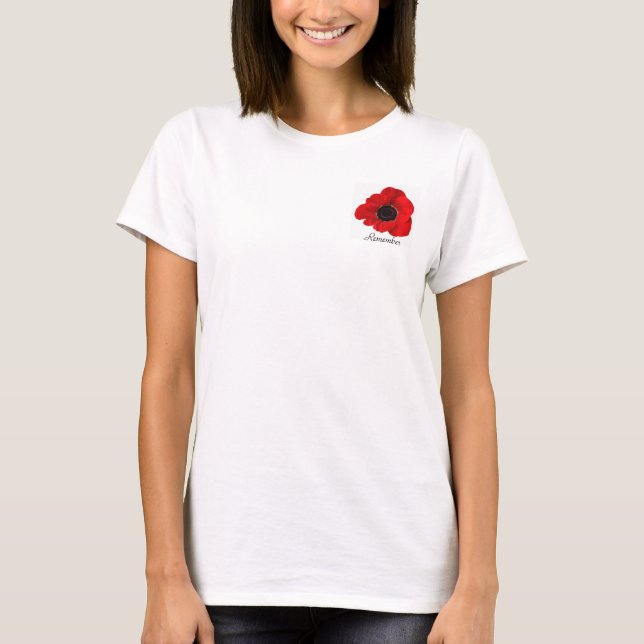 Camiseta A fim de que não nós esqueçamos (Frente)