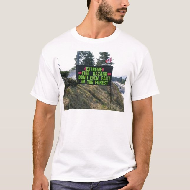 Camiseta A floresta Fart (Frente)