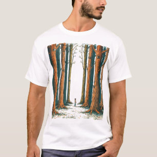 Camiseta A Floresta Que Me Lembrou