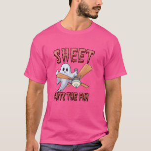 Camiseta A Folha Do Fantasma Atinge O Dia de as Bruxas engr