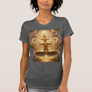 Camiseta A Fonte da Bênção — Transbordamento de Riqueza Div
