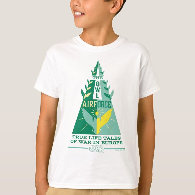 Camiseta A Força Aérea de Coruja (Frente)