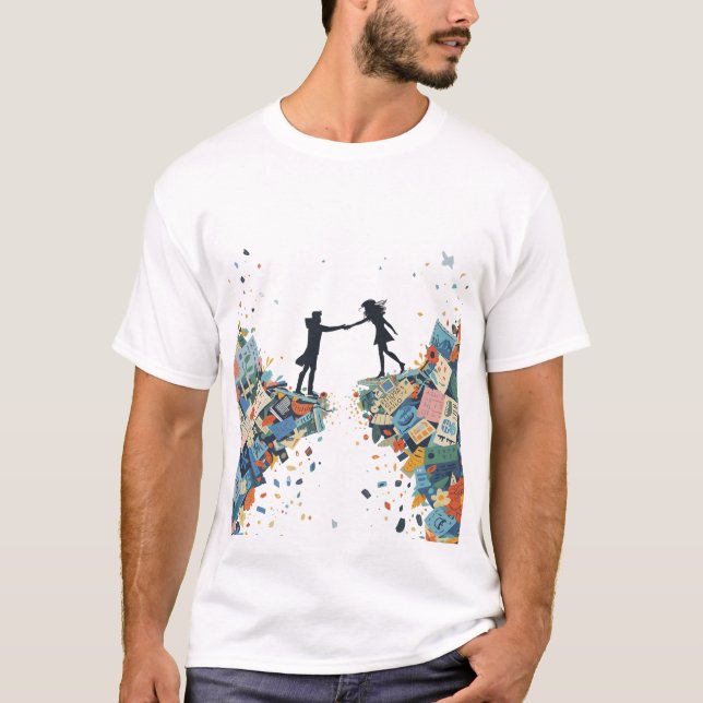 Camiseta   A Forma de Quase (Frente)