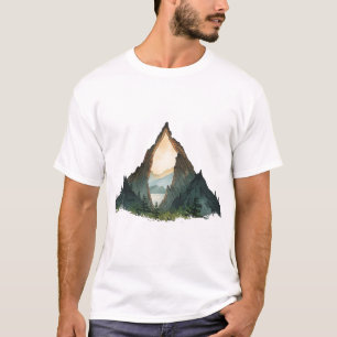 Camiseta A Forma Interna da Montanha