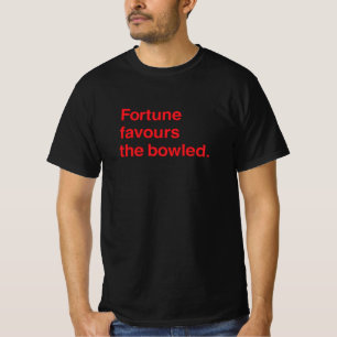 Camiseta A fortuna favorece a t-shirt bolada