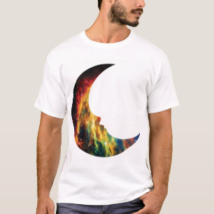 Camiseta A Foto do Hubble da Nebulosa Medusa no Espaço Exte
