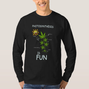 Camiseta A Fotossíntese É Um Jardineiro Divertido Ou Floris