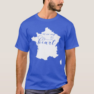 Camiseta A França Está No Meu Coração