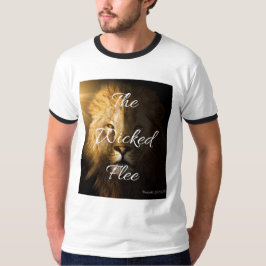 Camiseta A Frota Wicked Proverbs 28:1 KJV Homens
