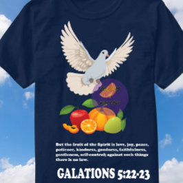 Camiseta A Fruta da Escritura Espirituosa - Bíblia