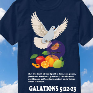 Camiseta A Fruta da Escritura Espirituosa - Bíblia