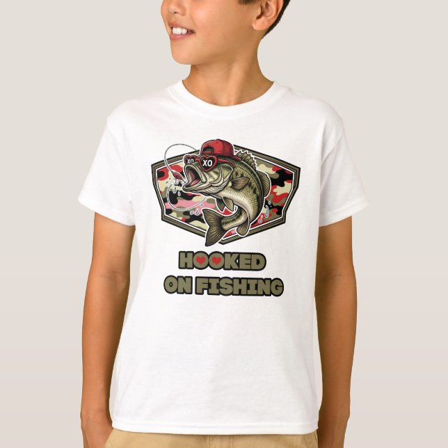 Camiseta A fun and bold illustration of a cool bass (Frente)