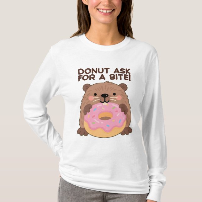 Camiseta A fun play on words Castor & Dona (Frente)