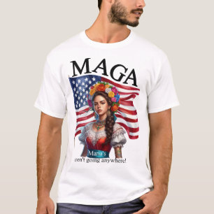 Camiseta A Fusão do Patrimônio Indígena Americano e Mexican