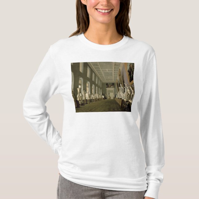 Camiseta A galeria das antiguidade da academia da multa (Frente)