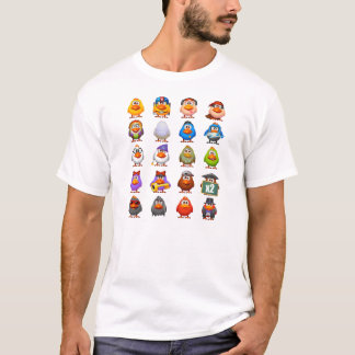 Camiseta A galinha alinha o t-shirt básico w/logo