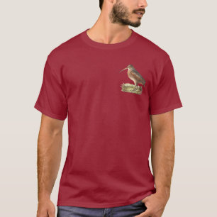 Camiseta A galinhola americana	(menor de Rusticola)