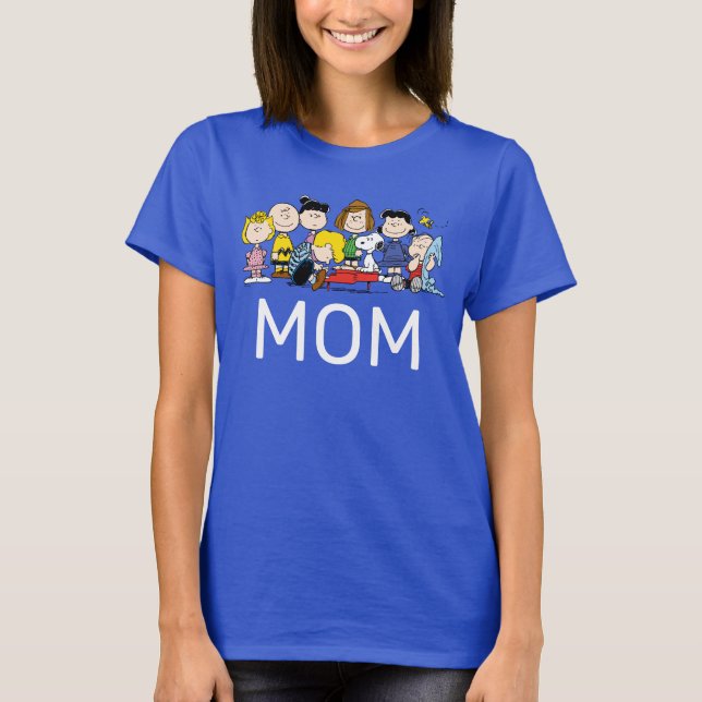 Camiseta A Gangue dos amendoins | Eu sou a mãe (Frente)
