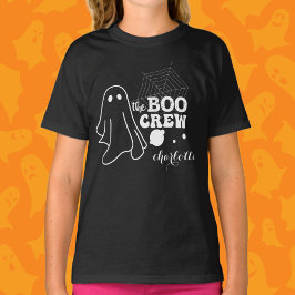 Camiseta A Garota Branca do Halloween da Cabra de Boo