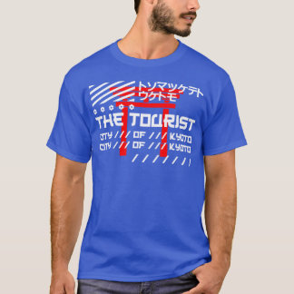 Camiseta A garota da Cidade Turística de Kyoto