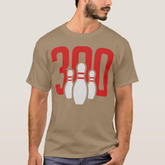 Camiseta A garota da família do jogo de boliche perfeito