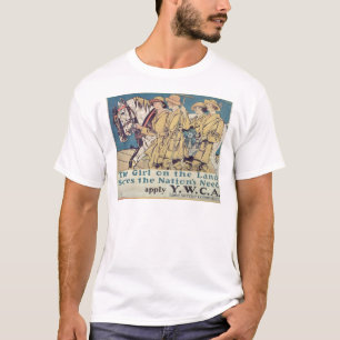 Camiseta A garota da terra atende às necessidades da naç