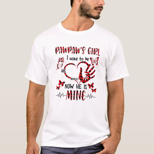 Camiseta A Garota do Pawpaw que eu costumava ser seu anjo a (Frente)