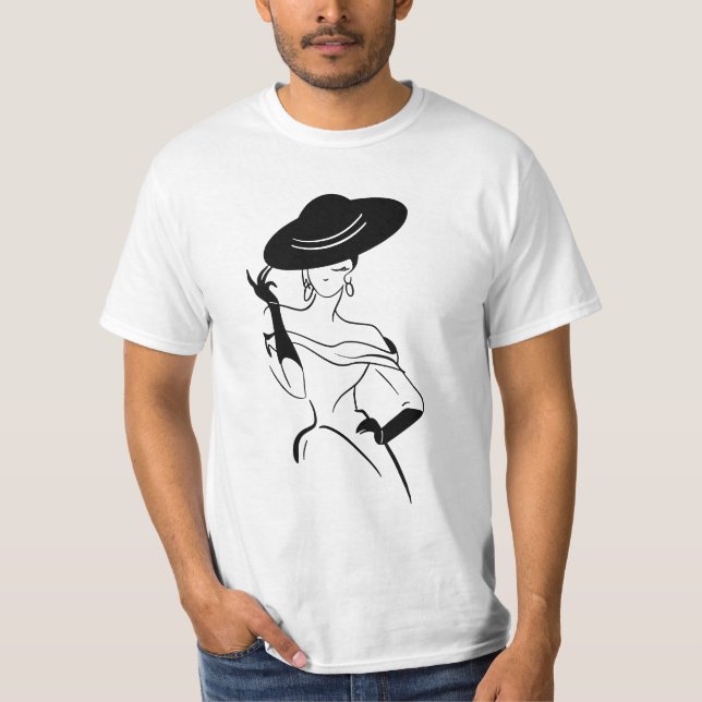 Camiseta A garota voga fofa (Frente)