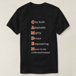 Camiseta A GARRA DO TIGRE Preto Laranja CAMDEN Gráfico Unis