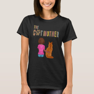 Camiseta A Gata Mãe Maine Coon Gata Mãe Mamãe