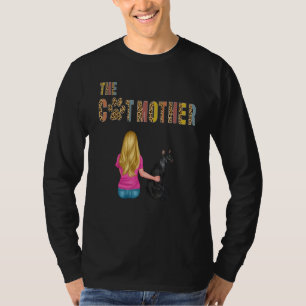 Camiseta A Gata Mãe Sphynx Gato Filhote Gata Mãe Gata Mam
