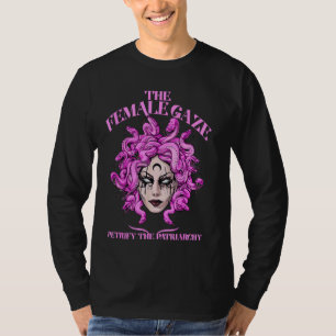 Camiseta A Gaze Feminina Petrify A Patriarquia Medusa