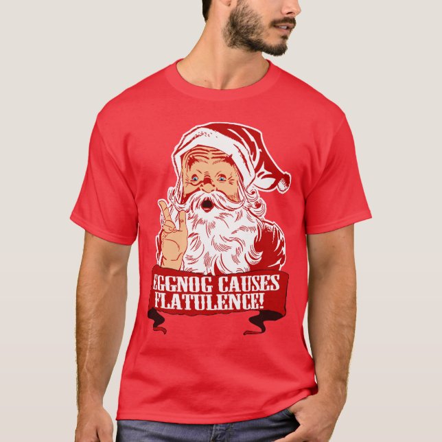Camiseta A gemada causa a flatulência (Frente)