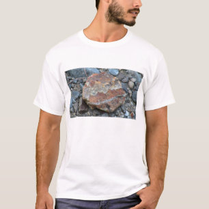 Camiseta A geologia de Umatilla Oregon balança a pedra da