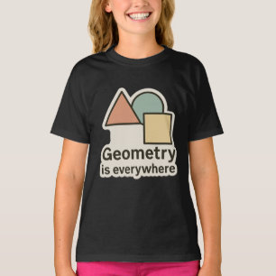 Camiseta A Geometria Está Em Todos Os Lados Do Vinhal - For