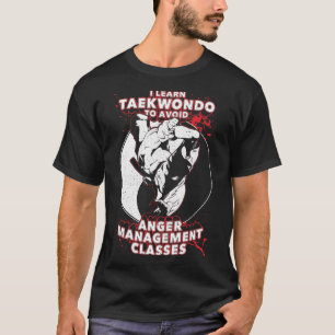 Camiseta A gestão da raiva do toAvoid de Taekwondo