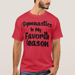 Camiseta A ginástica é a minha estação favorita
