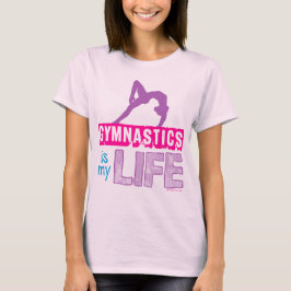 Camiseta A ginástica é minha vida