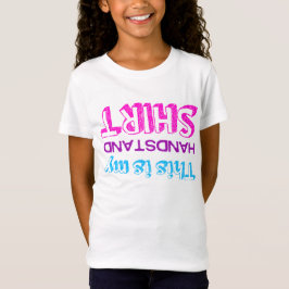 Camiseta A ginástica isto é meu handstand