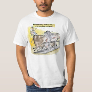 Camiseta A gordura ideal do Pharaoh de Joseph acobarda a