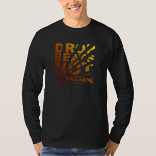 CAMISETA A GOTA BATE NÃO A EXPLOSÃO DAS BOMBAS - DJ