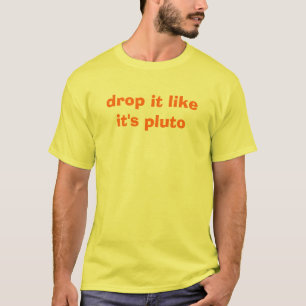 Camiseta a gota que gosta d é pluto