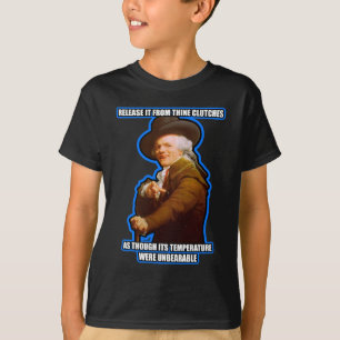 Camiseta A gota que gosta d é rap arcaico quente de Ducreu
