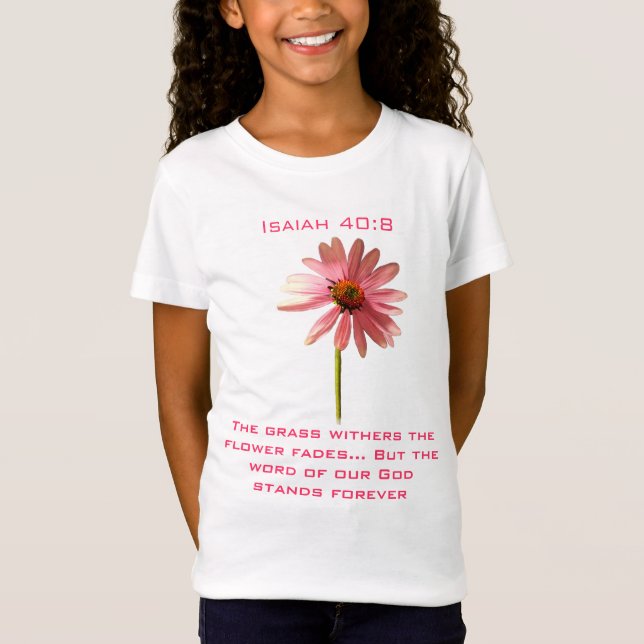 Camiseta A Grama Murcha, A Flor Desfalece... (Frente)
