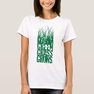 Camiseta A grama verde cresce