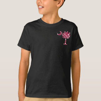 Camiseta A grandada pontilha o Palmetto do bolso