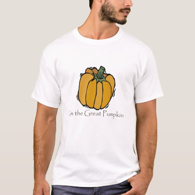 Camiseta a grande abóbora (Frente)