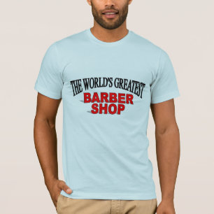 Camiseta A grande barbearia do mundo