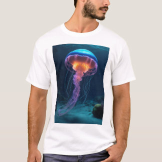 Camiseta A grande escuridão do oceano profundo