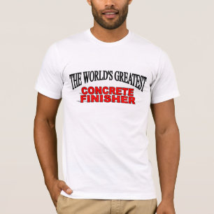 Camiseta A grande estação de acabamento concreta do mundo